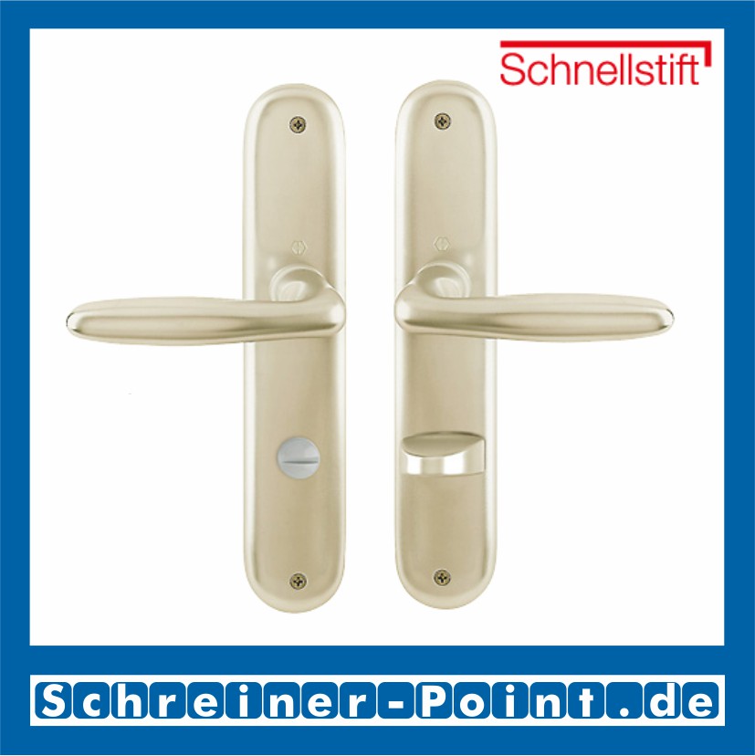 Hoppe Verona Aluminium Langschildgarnitur F2 Neusilber 1510/273P, 2962254, 6972160, 2962262, 2962271, 6972129, 2806593